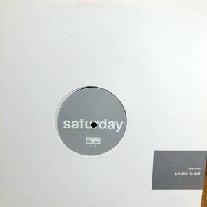 激レア PARIS MATCH / SATURDAY 2002年 国内オリジナル盤 12inc アナログ