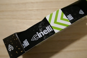 CINELLI LOGO VELVET RIBBON チネリ バーテープ ブラック