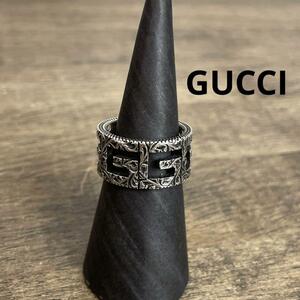 GUCCI グッチ アラベスクG リング