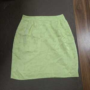 クードシャンス　スカート　ライトグリーン　黄緑色　サイズ:M　㈱ワールド