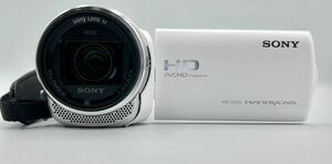 【動作確認済】SONY ソニー デジタルビデオカメラ Handycam ハンディカム 60x HD ビデオカメラ ホワイト 19年製 Sony Lens HDR-CX680