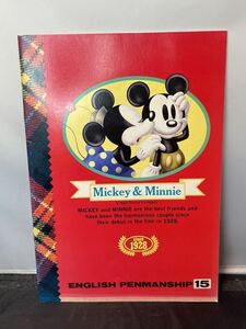Disney ディズニー ミッキー ミニー mickey ミニーマウス 1928 昭和レトロ ノート 英語ノート