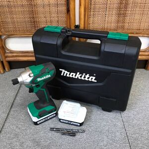 ♪【売り切り】makitaマキタ 充電式インパクトドライバ MTD001D バッテリー付属 ケース付属 電動工具 DIY 動作確認済み