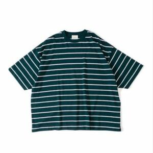 EVCON　BORDER WIDE S/S TEE 1LDK エビコン　　　　　　ボーダー Tシャツ 半袖Tシャツ SIZE 2