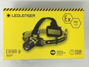 【未使用】LEDLENSER(レッドレンザー) LED 充電式防爆ヘッドライト「EXH8R」IP68防塵防水性能