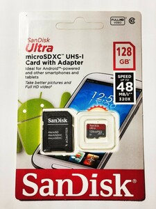 【未開封】 microSDXC 128GB SanDisk サンディスク UHS-1 Ultra