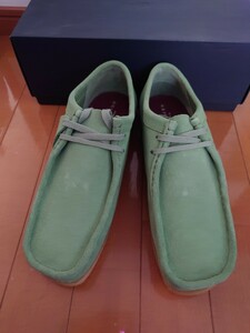 Clarks クラークスワラビー LT.GREEN サイズ9 未使用