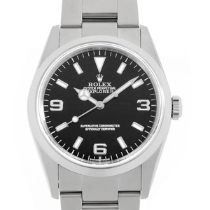ロレックス エクスプローラーI　 114270 ブラック Z番 中古 メンズ 腕時計