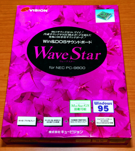 Qvision Win&DOS サウンドボード Wave Star ウェーブスター for NEC PC-9800 QVSW