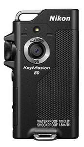 Nikon 防水ウェアラブルカメラ KeyMission 80 BK ブラック