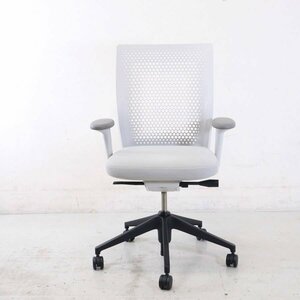 vitra. ヴィトラ 【ID Air】ID Chair Concept IDチェア デスクチェア 肘付き 布張り グレー系 アントニオ・チッテリオ IDエア★823h15
