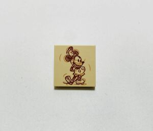 【新品未使用】レゴ　LEGO　プリント　タイル　2x2 ディズニー　ミッキー　