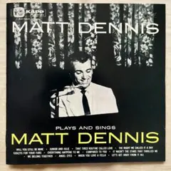 【CD】マット・デニス『プレイズ・アンド・シングス』国内盤