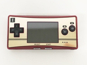 G-64-039 ニンテンドー ゲームボーイミクロ OXY-001 ハッピーマリオ20周年記念モデル　NintendoGAMEBOY micro 任天堂 GB 動作未確認