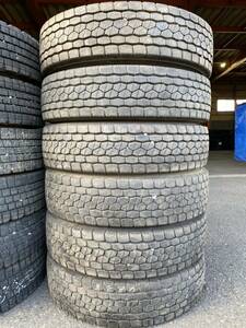 X3106　送料無料☆深溝ミックス　BRIDGESTONE ブリヂストン M800　225/90R17.5 127/125L　6本価格　2017年製