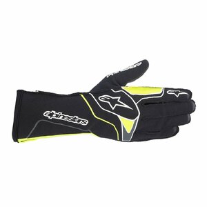 alpinestars(アルパインスターズ) カートグローブ TECH-1 KX V3 GLOVES Mサイズ 155 BLACK YELLOW FLUO