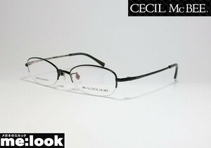 glitter by CECIL McBEE グリッターバイセシルマクビー レディース 眼鏡 メガネ フレーム GCF3506-1-50 度付可 ブラック