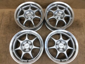 ENKEI Racing S TYPE-1 アルミホイール 15インチ 6.5J +45 5H PCD100 ★エンケイ レーシングS タイプ1 15×6,5J 5穴