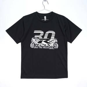 【送料無料】SUZUKI(スズキ)/GSX-R 30周年記念 ドライTシャツ/半袖/ブラック/Mサイズ