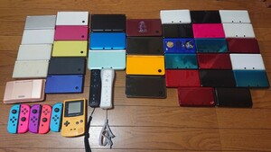3DS Nintendo DSi DSiLL DSLite ニンテンドー ジャンク 未チェック 中古 おまとめ 大量 小型ゲーム機 3DSLL 動作未確認