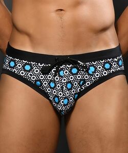 即決新品 7963-MULTI M-アンドリュー クリスチャン Andrew Christian Parker Bikini スイムビキニブリーフ 現品表記サイズ M