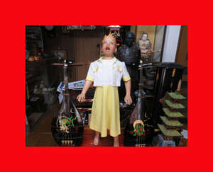 ：【人形館】「大和マネキン人形　F-329」ビスクドール・マネキン・洋人形〝ビ〟