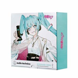 限定生産品 AT2020USB-X MIKU 初音ミク オーディオテクニカ audio-technica Hatsune Miku カーディオイドコンデンサーUSBマイクロホン