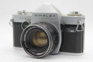 【訳あり品】 リコー Ricoh Singlex TLS Auto Rikenon 55mm F1.8 ボディレンズセット C3272