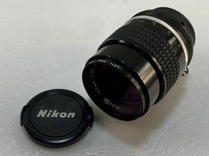 ★美品 Nikon ニコン カメラ レンズ 一眼レフ NIKKOR 105㎜ 1:2.5 L37c 52㎜ マニュアルフォーカス 中古品 管理K68