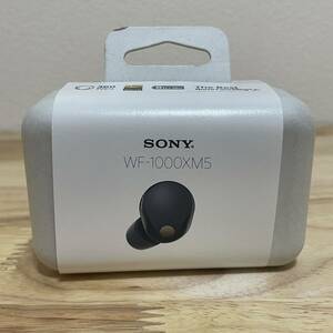 【美品】SONY　ソニー　ワイヤレスノイズキャンセリングステレオヘッドセット WF-1000XM5 オーディオ機器　ブラック　イヤホンBluetooth 