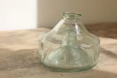 ハエとり瓶 蝿取り ガラス ゆらゆら  古い アンティーク 古道具