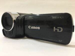 概ね美品　Canon　キャノン　ビデオカメラ　iVIS HF R21　アイビス　ブラック　黒　d22d22dd66