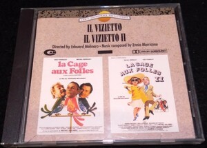 Mr.レディMr.マダムⅠ・Ⅱ　サントラCD★エンニオ・モリコーネ　Il Vizietto La Cage aux Folles　Ennio Morricone　イタリア盤