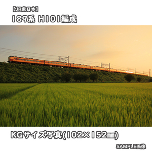 ◎KG写真【JR東日本】189系電車 H101編成 ■ムーンライトながら □撮影:東海道本線 2012/8/17［KG0837］