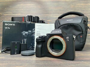 SONY ソニー α7III ILCE-7M3 ボディ ミラーレス一眼カメラ ケース 元箱付き #22