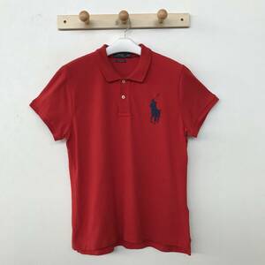 POLO RALPH LAUREN SKINNY POLO ポロ ラルフローレン 正規品 メンズ BIGポニー刺繍 半袖ポロシャツ 美品 size XL 175/100A