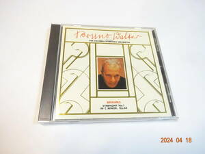 CD ブラームス 交響曲第1番 ワルター 35DC85 旧規格 初期 国内盤 CBS/SONY