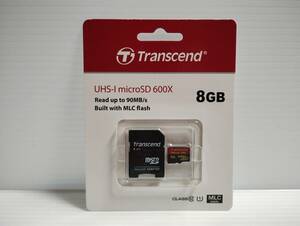 未使用・未開封品　8GB　Transcend　microSDHCカード microSDカード　メモリーカード