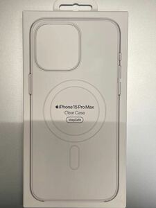 iPhone 15Pro Max クリアケース Apple 純正 MT233FE/A