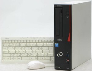 富士通 ESPRIMO D583/K FMVD12009 ■ Celeron-G1840/DVDROM/省スペース/Windows10 デスクトップ