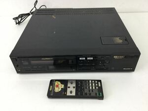 ●営ST024-120【リモコン付き】SONY SL-HF1000D Betamax ハイバンド ベータマックス ビデオデッキ 現状品