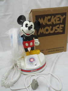 F-322★Kanda/神田通信工業★電話機★DK-641★ミッキーマウス/MICKY MOUSE★ジャンク品