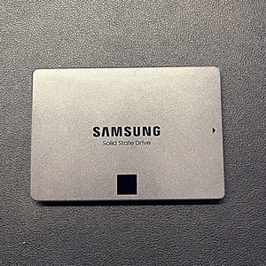 【中古】SAMSUNG 870 QVO 1TB SATA 2.5インチ 内蔵 SSD MZ-77Q1T0 (使用時間462h)