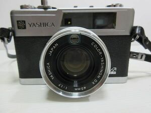 ◆YASHICA ヤシカ ELECTRO 35 GX コンパクトカメラ ブラック レンズ COLOR-YASHINON DX 40mm 1:1.7 現状渡し