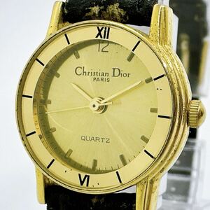 0419c ディオール Christian Dior レディース 腕時計 クォーツ 電池式 QZ