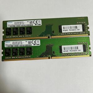 SAMSUNG 8GB PC4-2666V 2枚セット