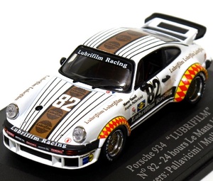 UH 1/43 ポルシェ 934RSR ターボ No.82 ル・マン24時間 1979 優勝車 紙箱無し ケースに擦れ有り ユニバーサルホビー PORSCHE 934RSR TURBO