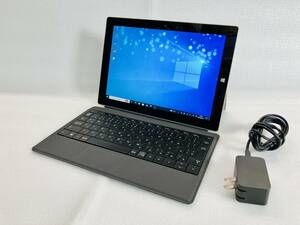 R7790B【USED】Microsoft Surface 3 1645 10.8型タッチパネル/Intel Atom X7-Z8700/メモリ4GB/ストレージ64GB/Win10/WebCam/Bluetooth/