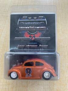 2009 Diecast Space.com LAS VEGAS AUTOGRAPHED HALL OF FAME VW BEETLE BUG Code3 カスタム 1/64 JADA TOY ジャンク 
