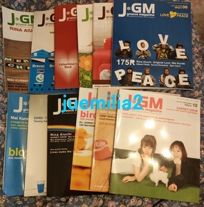 「J groove Magazine」2003年分全12冊セット　GIZA studio　倉木麻衣　愛内里菜 JGM 